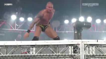 Wwe Raw - John Cena vs Randy Orton - Gauntlet Match Hell in a Cell. 