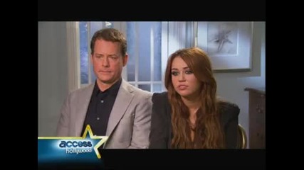 Access Hollywood - Miley Cyrus Breaks Away From Hannah Montana In The Last Song 