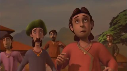 Малкият Кришна - 12 епизод Индийска анимация с английско аудио