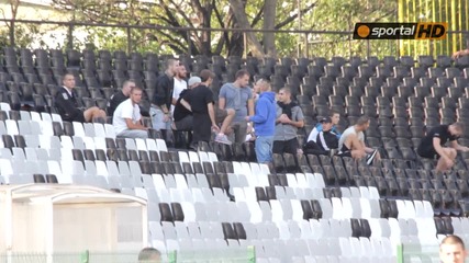 Агитката на Славия срещу Черно море