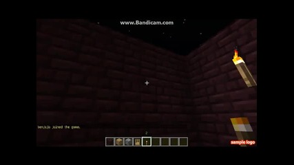 Minecraft - Multiplayer gameplay with my brother (1 part)
