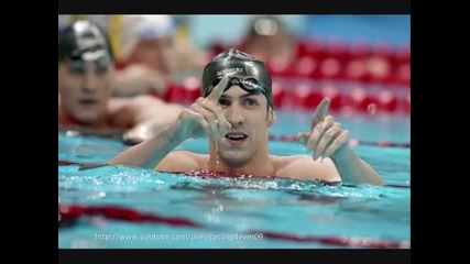My first movie of Michael Phelps