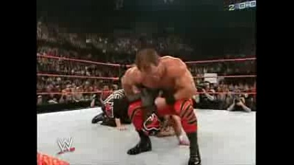 Backlash 2004 Whc Match Benoit(c) vs. Hhhh vs. Hbk Part4 