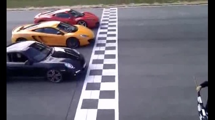 Mclaren Mp4-12c Vs Ferrari 458 Italia Vs Porsche 997 Turbo