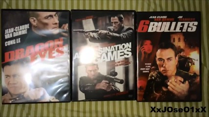 Дивите филми Убийствени Игри (2011), 6 Куршума (2012) и Драконови Очи (2012) на D V D