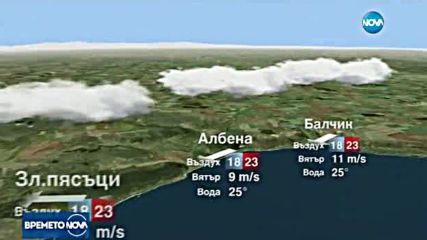 Прогноза за времето (29.08.2017 - централна емисия)