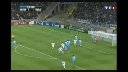 08.12.09 Марсилия 1:2 Реал Мадрид Албиол Гол