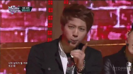 [1080p Hd] 140213 Bts - Boy In Luv _comeback Stage