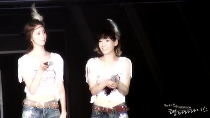 Snsd - Born To Be A Lady with Sone @ 2011 Girls' Generation Tour in Seoul