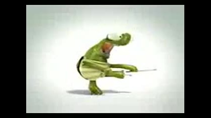 Everyone is Welcome in Team Ionic! Crazy Dancing Turtle! (mobile)