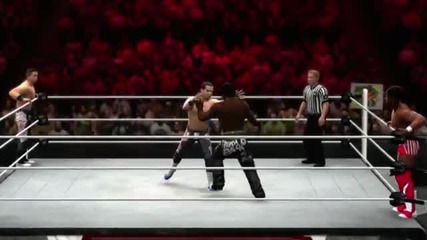 Primo & Epico hit their finisher in Wwe '13 (official)