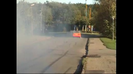 Bmw E30 325 Turbo Burnout - 600hp 