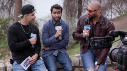 Batista and Kumail Nanjiani make the rounds at SXSW: WWE 24: Batista extra
