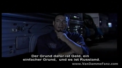 Звездата Жан - Клод Ван Дам говори за филма си В Ада (2003)