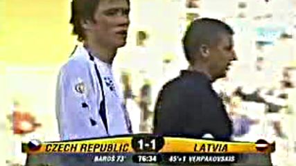 2004 Czech.-.latvia