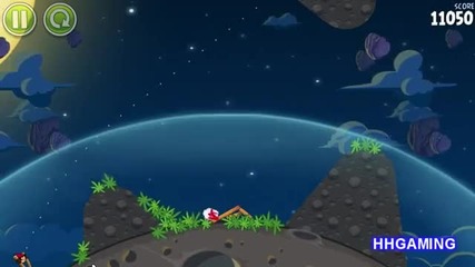 Angry Birds Space - Walkthrough 1-6