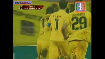 22.10.2009 Бате Борисов 2:1 Аек Бланко Гол