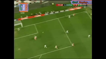 Benfica - Vorskla 4 - 0 (4 - 0,  20 8 2009)