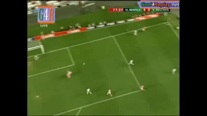 Benfica - Vorskla 4 - 0 (4 - 0, 20 8 2009)