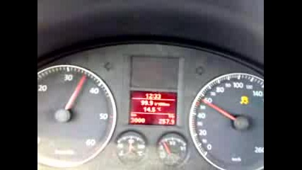 Vw Golf 2.0tdi 4motion - Ускорение 0 - 100