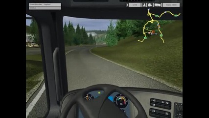 Euro Truck Simulator - Gameplay