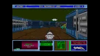 Blake Stone Planet Strike Area 23 Bio Mechanics Labs (secret Area 3) (2 2) (for Windows 95)