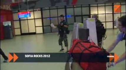Tv7: Trivium пристигат на летище София