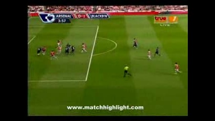 04.09.09 Арсенал 0 - 1 Блекбърн Гол