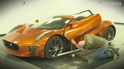 Новатa кола на Bond - Jaguar C-x75