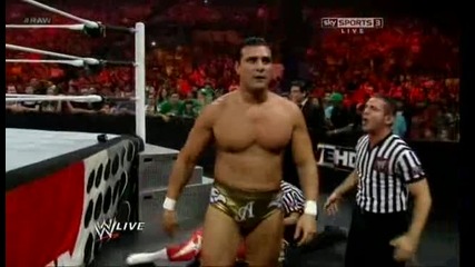 Wwe Raw 02.07.12 Alberto Del Rio Напада Син Кара И Става Предендент За Световната титла