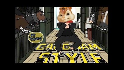 Alvin & las ardillas Gangam Style.