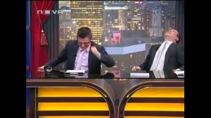 Нимфоманката Мария (цялото гостуване) в Шоуто на Иван и Андрей 15.02.2010