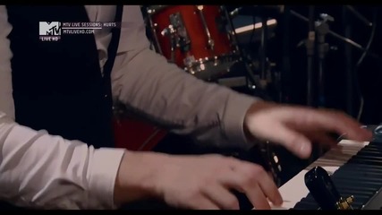 Hurts - Blood, Tears & Gold [ Mtv live ]