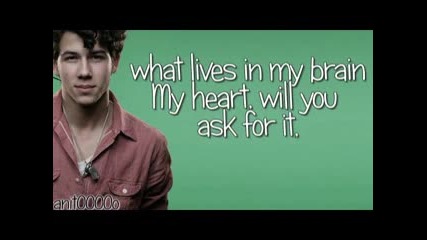 Nick Jonas - Introducing me [lyrics]