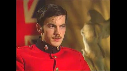 Heath Ledger in 2002 on The Four Feathers 