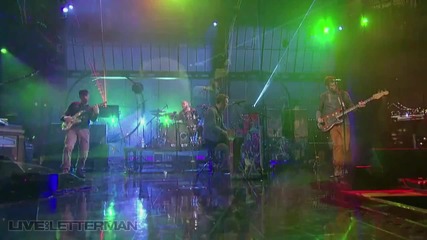 Coldplay - Clocks (live on Letterman)