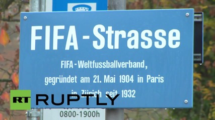 Switzerland: FIFA executives arrive for extraordinary meeting on corruption scandal