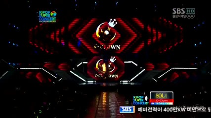 C - Clown - Solo @ Sbs Kpop Super Concert (09.08.2012)