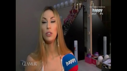 Rada Manojlovic - Intervju - Glamur - (TV Happy 04.02.2015.)