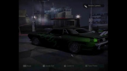 My cars in need for speed Carbon 
