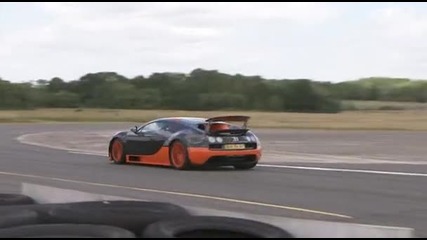 Най - бързата кола карана на пистата на Top Gear 