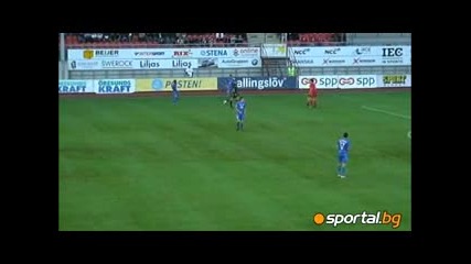 Калмар 1:1 Левски (разширен репортаж) 