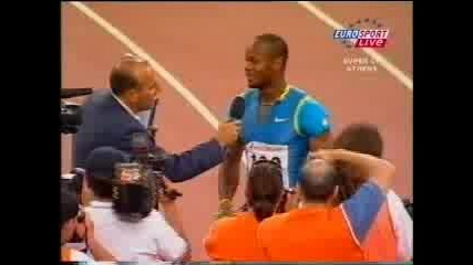 Asafa Powell - 100m - World Record - СВЕТОВЕН РЕКОРД - НАЙ-ГОЛЕМИЯЯяя