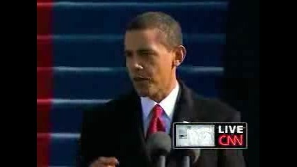Барак Обама - Салюти и Встъпителна Реч