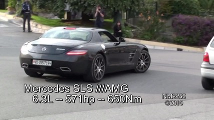 Mercedes Sls Amg Sound in Monaco