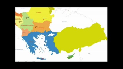 Balkan Map 2030- Мегали идея