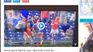 Mean Phillies Fan Steals Home Run Ball From Old Woman