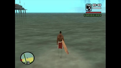 Gta San Andreas Surfing Mod това е играта само за сърф