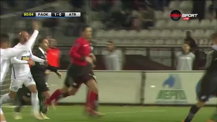 ПАОК - Атромитос 1:1 /пълен репортаж/