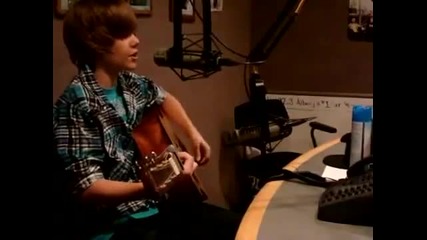 Уникаlleн ^^ Justin Bieber - One Time [ Acoustic ]